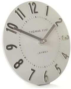 Thomas Kent - Mulberry Silver Cloud Mantel Clock